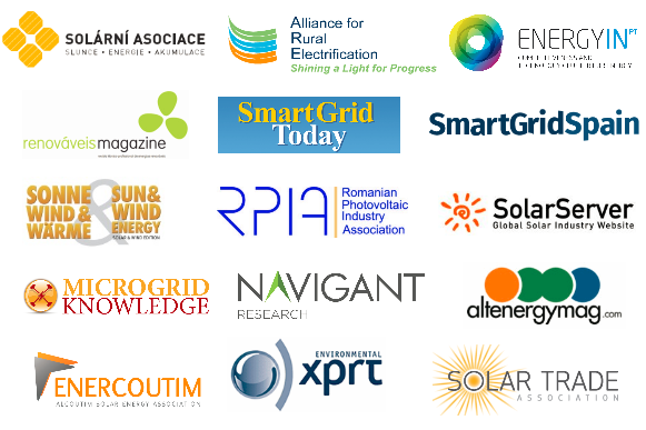 ENERCOUTIM, ARE, EnergyIN, renovaveis magazine, Smart Grid Today, SmartGrid Spain, Sun & Wind Energy, RPIA, SolarServer, Microgrid Knowledge, Navigant Research, CZEPHO, Solar Trade
